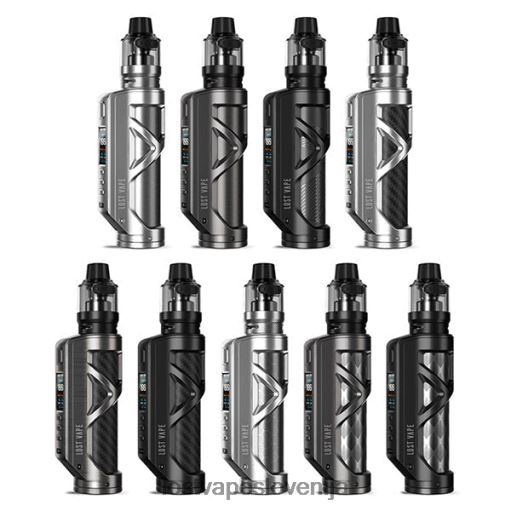 Lost Vape Near Me Slovenija 4XFR6456 | Lost Vape Cyborg komplet za iskanje | 100w mat črna/ogljikova vlakna