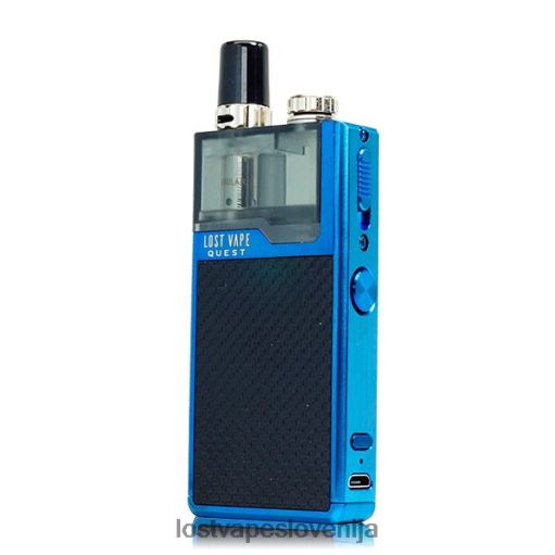 Lost Vape Disposable 4XFR6465 | Lost Vape Quest popoln komplet naprave orion q pod modro/črno vezavo
