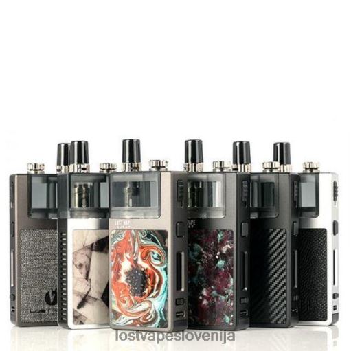 Lost Vape Disposable 4XFR6505 | Lost Vape Orion q-ultra 40w komplet srebrna/marmorno bela