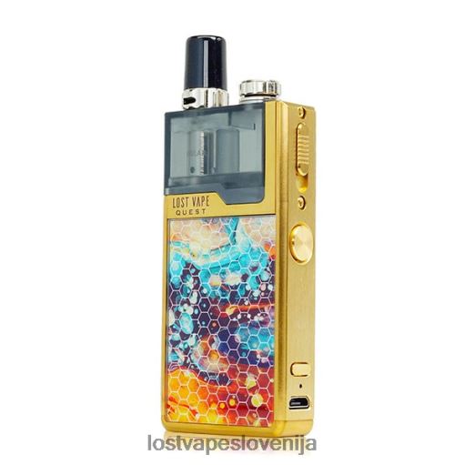 Lost Vape Slovenija 4XFR6471 | Lost Vape Quest popoln komplet naprave orion q pod zlato/bleščeče