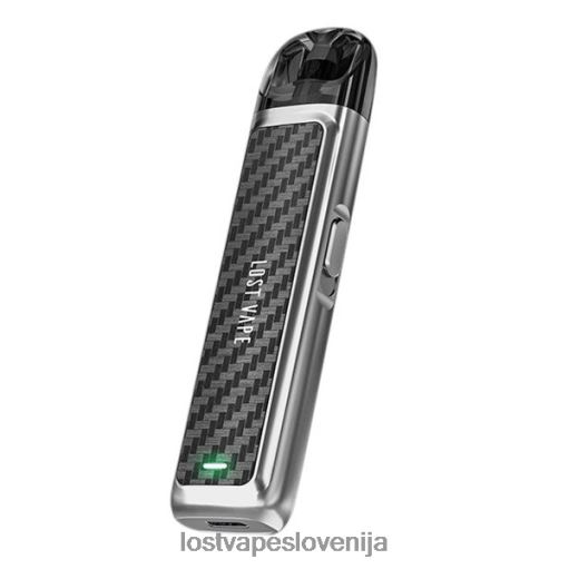 Lost Vape Near Me Slovenija 4XFR6226 | Lost Vape URSA pod komplet | 800 mah srebrna karbonska vlakna