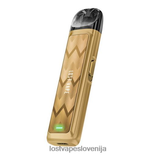 Lost Vape Price 4XFR6229 | Lost Vape URSA pod komplet | 800 mah valovito zlato