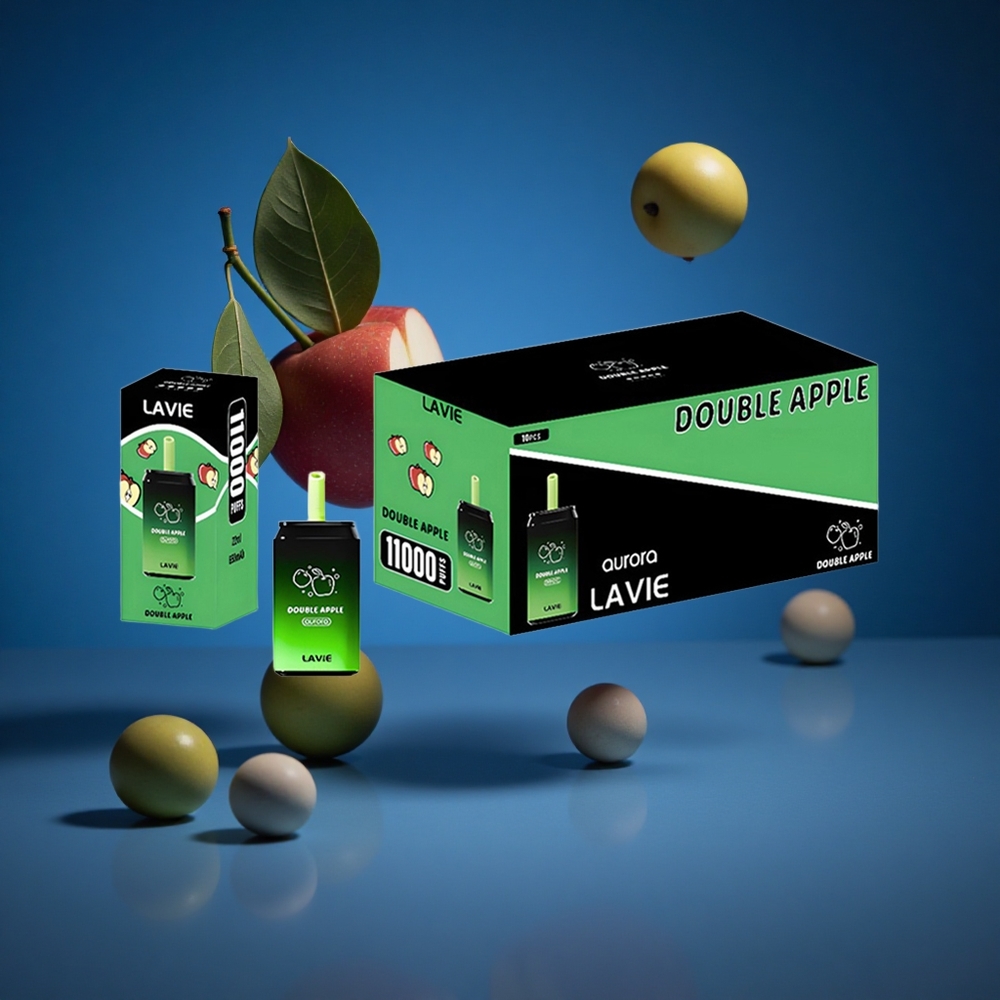 LAVIE Aurora 11000 Puffs Dvojno jabolko/Slovenija vapes