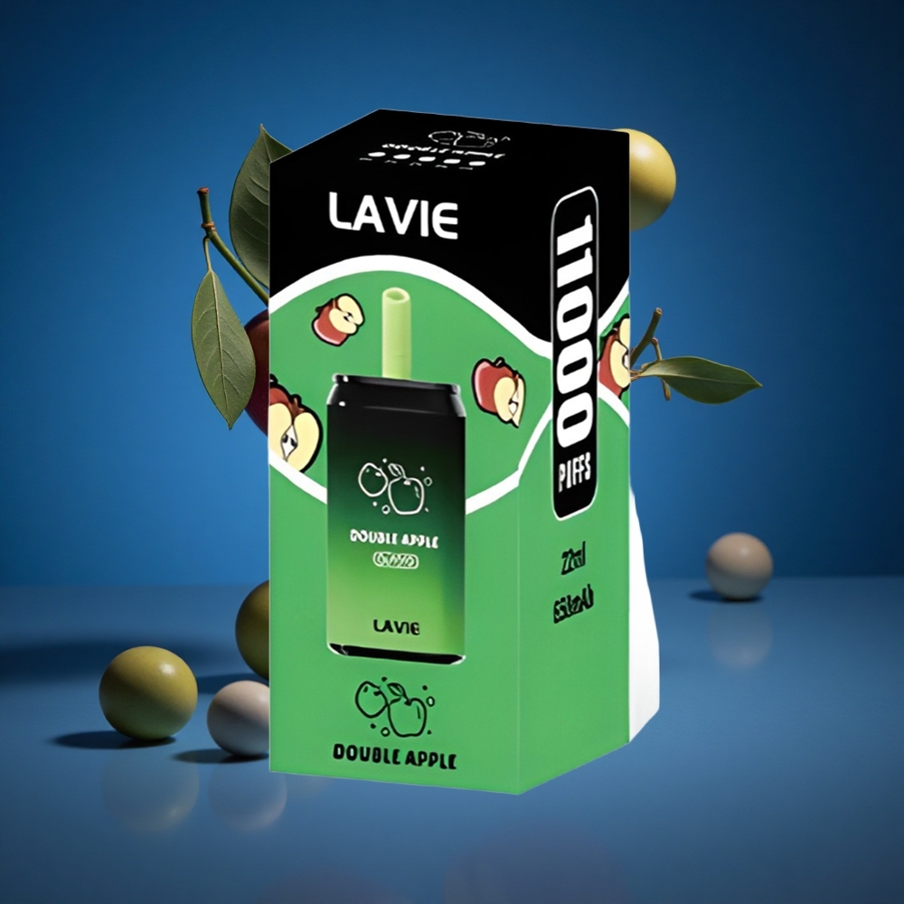 LAVIE Aurora 11000 Puffs Dvojno jabolko/Slovenija vapes