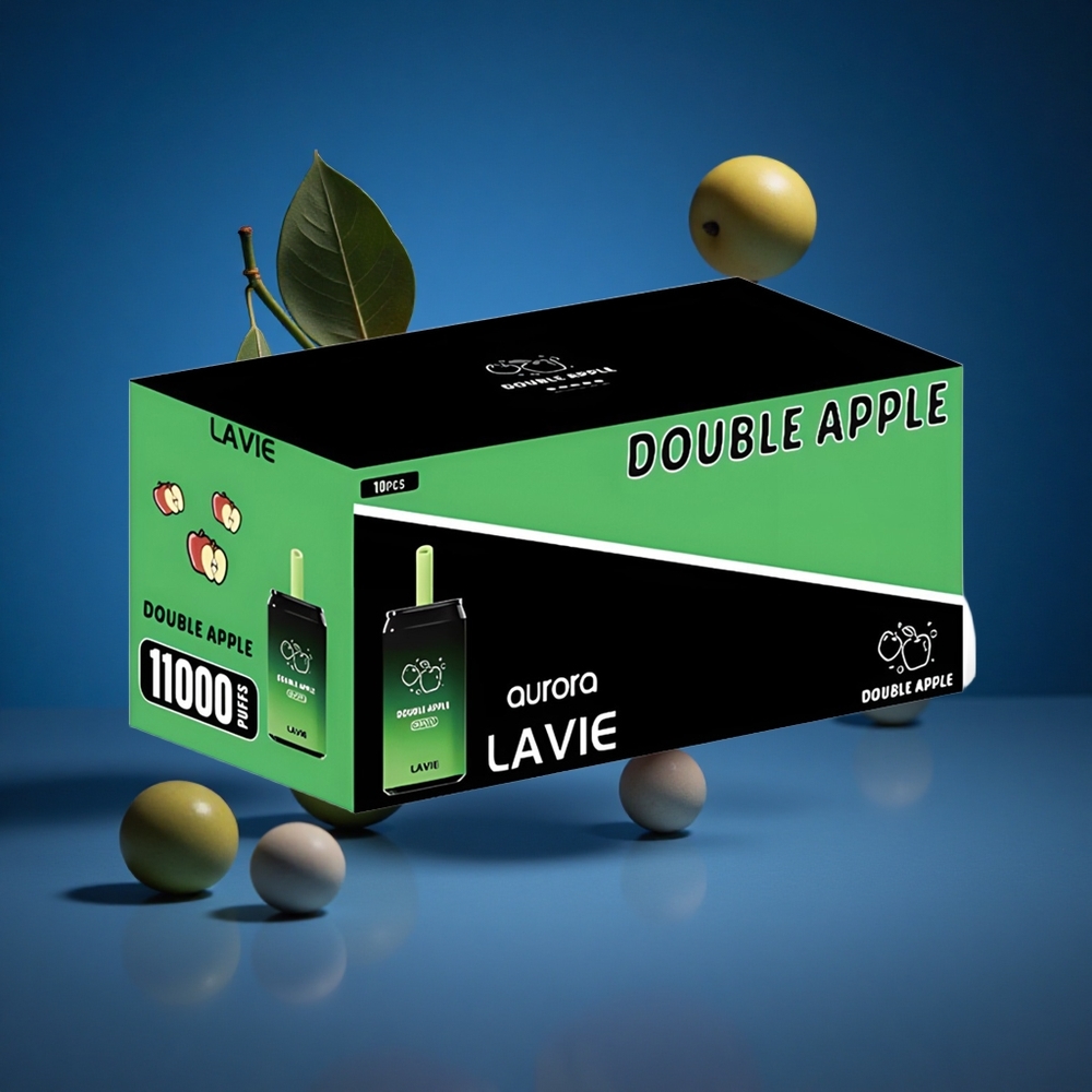 LAVIE Aurora 11000 Puffs Dvojno jabolko/Slovenija vapes