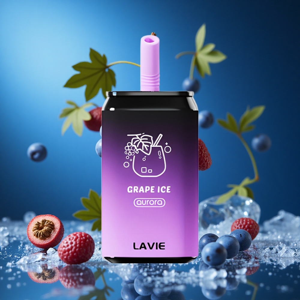 LAVIE Aurora 11000 Puffs Grozdji led Kombinacija 22ML Slovenija vapes