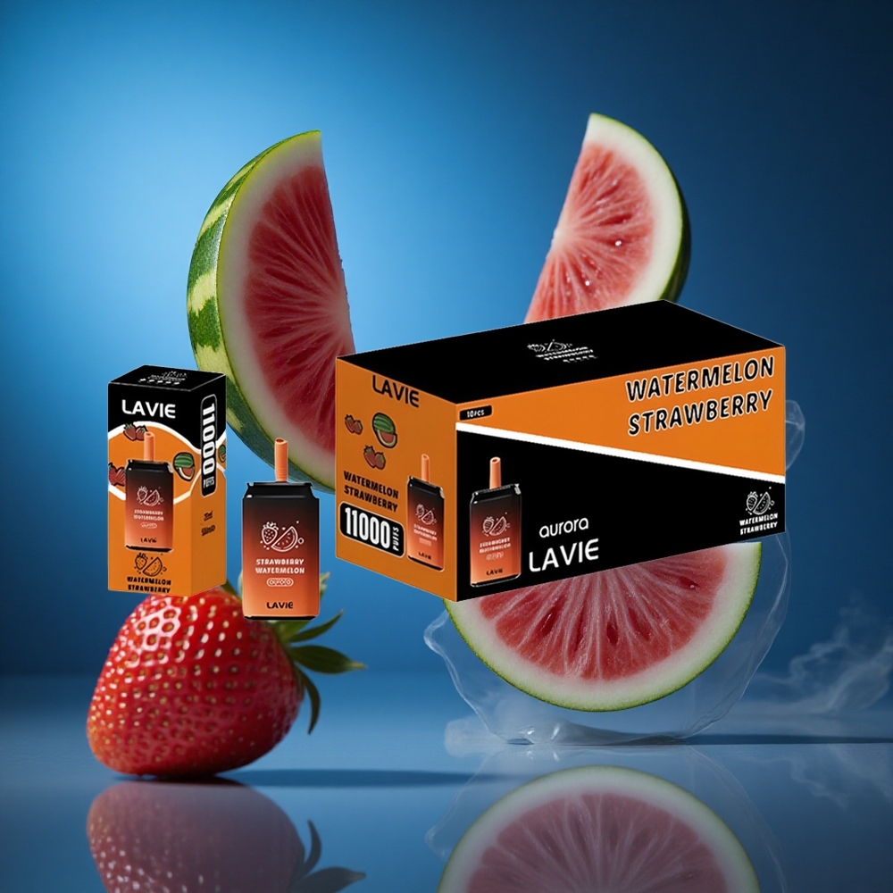 LAVIE Aurora 11000 Puffs Jagoda Lubenica Teža: 0,095 kg Slovenija vapes