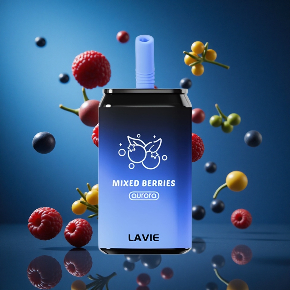 LAVIE Aurora 11000 Puffs Mešane Jagode 22ML Slovenija vapes