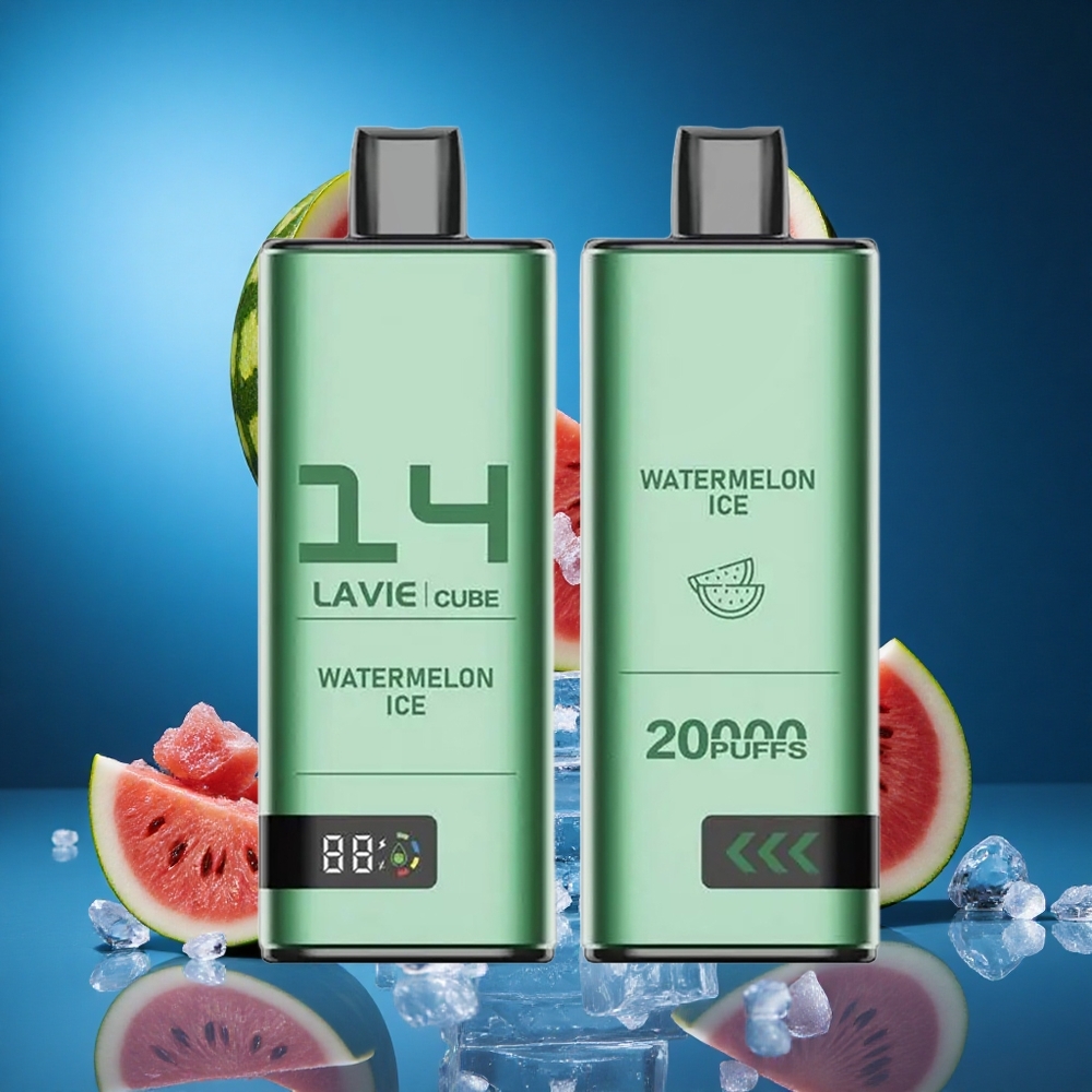 Lavie Cube 20000 Puffs Za enkratno uporabo Vape Lubenica Led Slovenija vapes