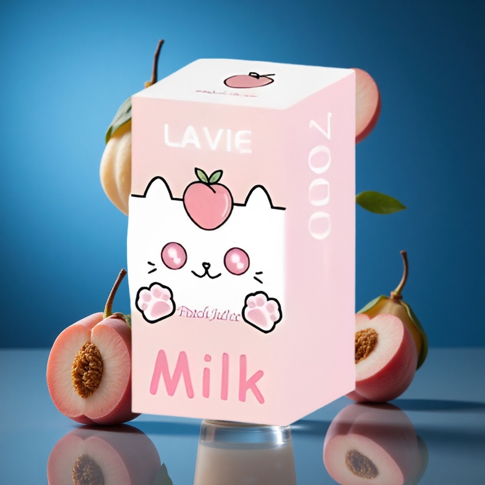 LAVIE Milk 7000 Puffs Breskvin Sok 16ML Slovenija vapes