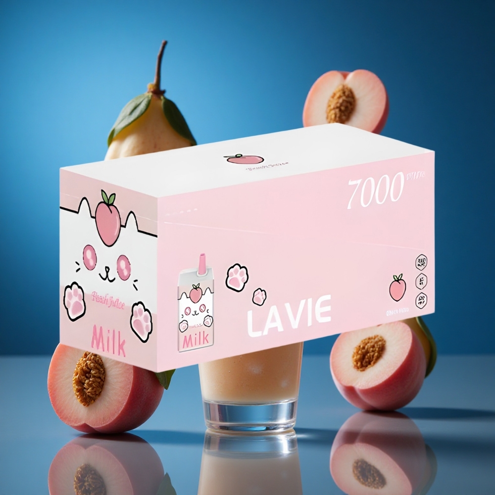 LAVIE Milk 7000 Puffs Breskvin Sok 16ML Slovenija vapes