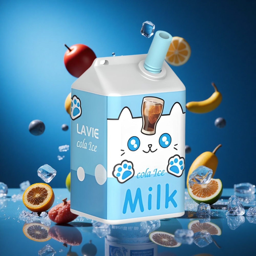 LAVIE Milk 7000 Puffs Cola Ledeni Slovenija vapes Kapaciteta tekočine: 16ML