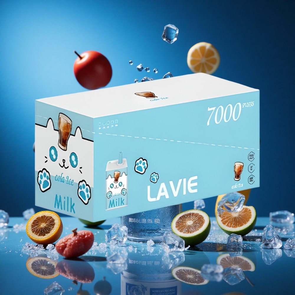 LAVIE Milk 7000 Puffs Cola Ledeni Slovenija vapes Kapaciteta tekočine: 16ML
