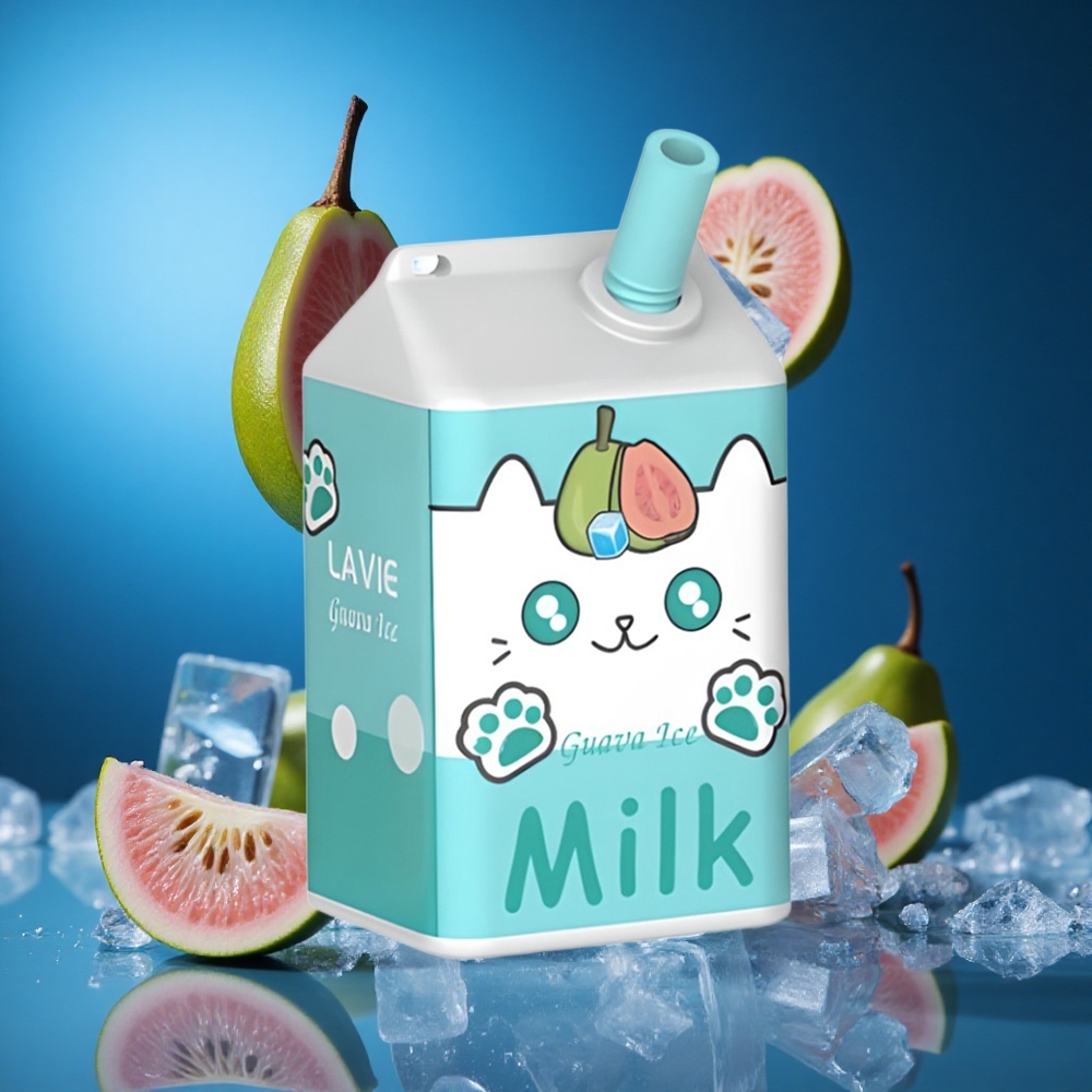 LAVIE Milk 7000 Puffs Guava Ledena kombinacija 16ML Slovenija vapes
