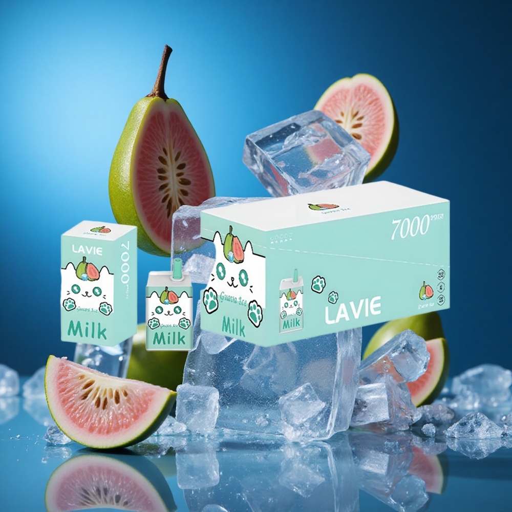 LAVIE Milk 7000 Puffs Guava Ledena kombinacija 16ML Slovenija vapes