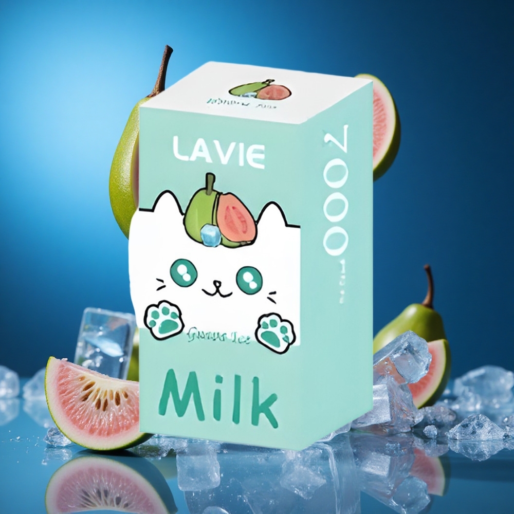 LAVIE Milk 7000 Puffs Guava Ledena kombinacija 16ML Slovenija vapes