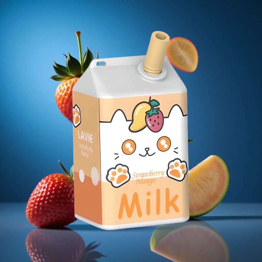 LAVIE Milk 7000 Puffs Jagoda Mango 16ML Slovenija vapes