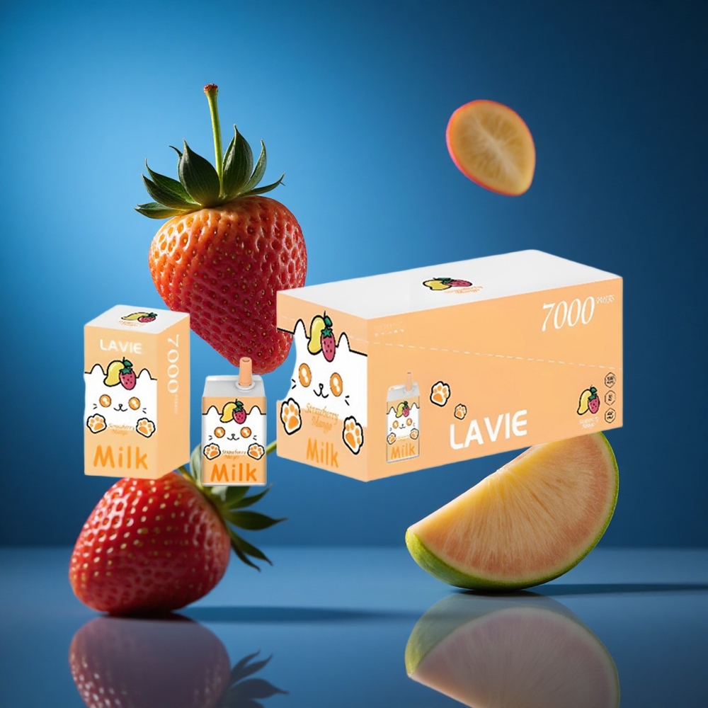 LAVIE Milk 7000 Puffs Jagoda Mango 16ML Slovenija vapes