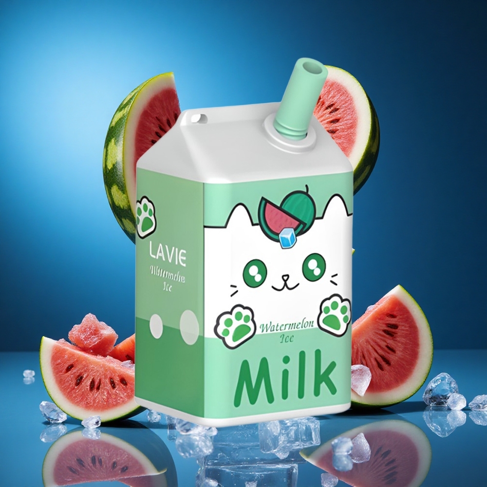 LAVIE Milk 7000 Puffs Lubenica Led Kombinacija 16ML Tip C Slovenija vapes