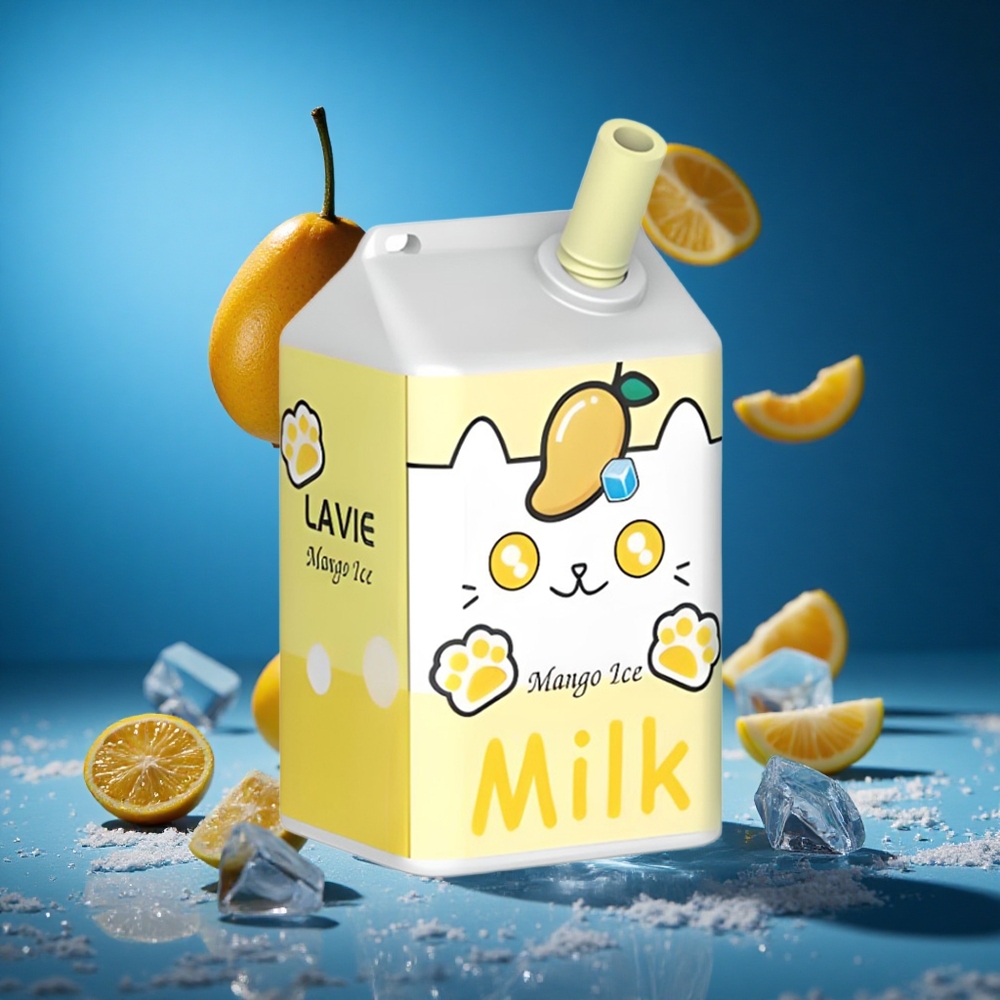 LAVIE Milk 7000 Puffs Mango Ledena Kombinacija 16ML Slovenija vapes