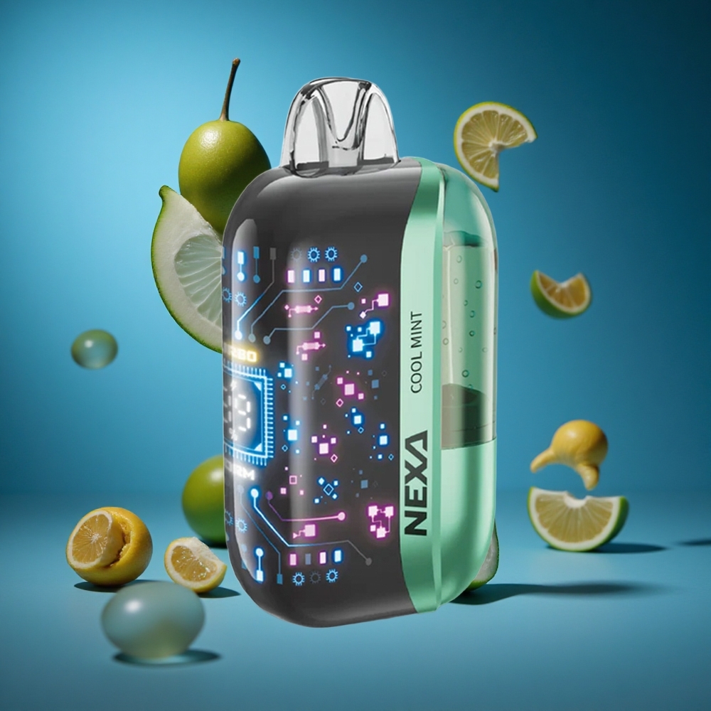 NEXA Ultra 50000 Puffs Hladna Meta 20ml Napolnjena Zmogljivost Slovenija vapes