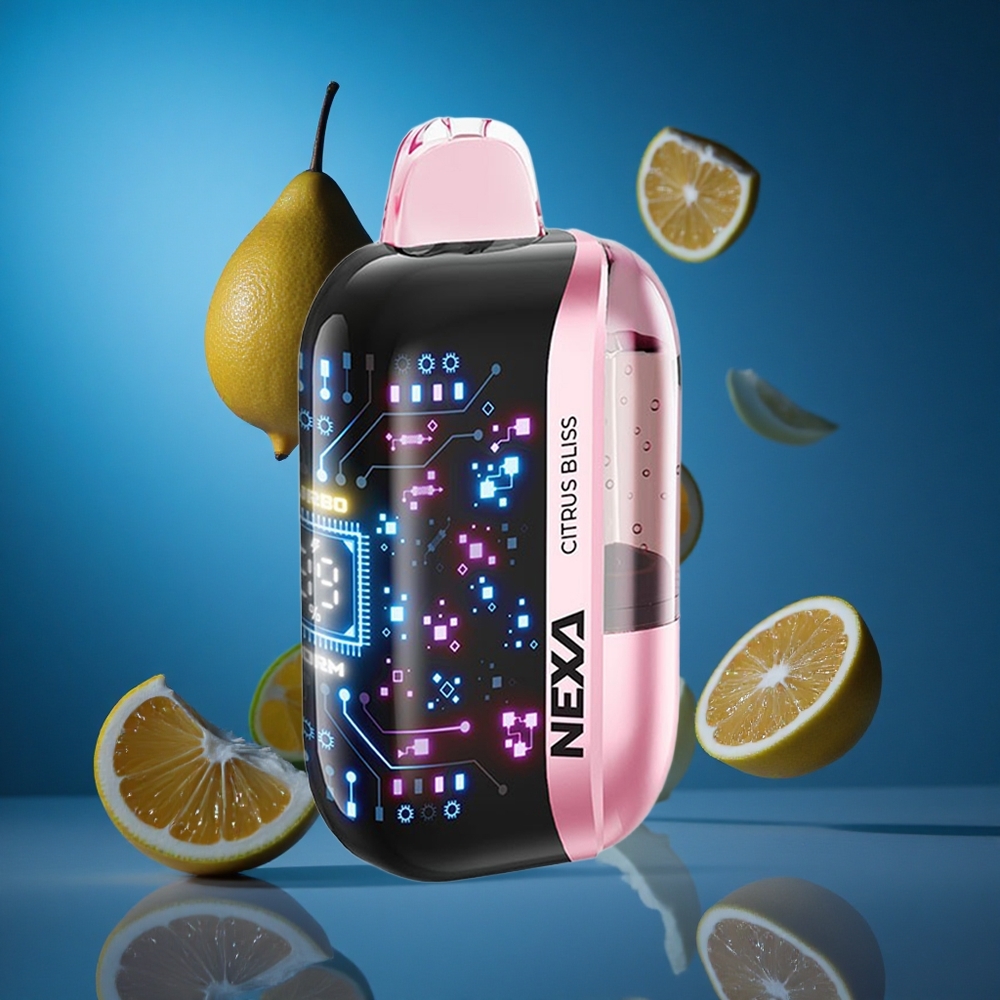 NEXA Ultra 50000 Puffs Za enkratno uporabo Vape Citrus Sreča 20ml Prednapolnjena Zmogljivost Slovenija vapes
