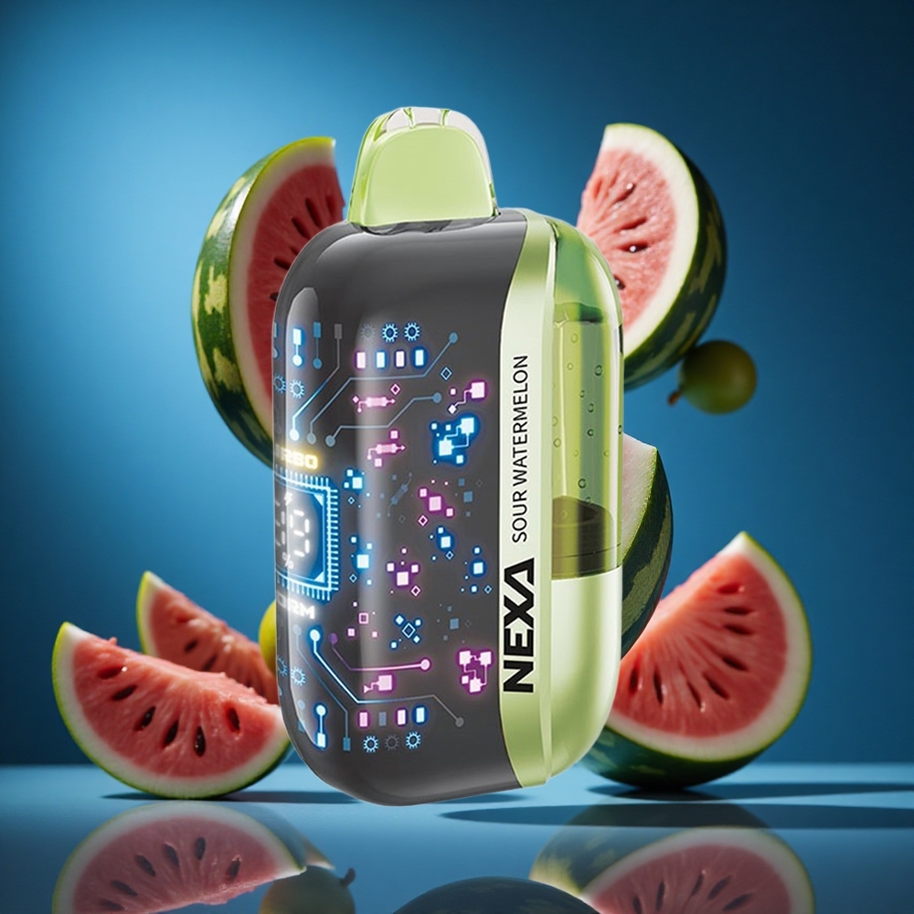 NEXA Ultra 50000 Puffs Za enkratno uporabo Vape Kisla Lubenica 20ml Slovenija vapes