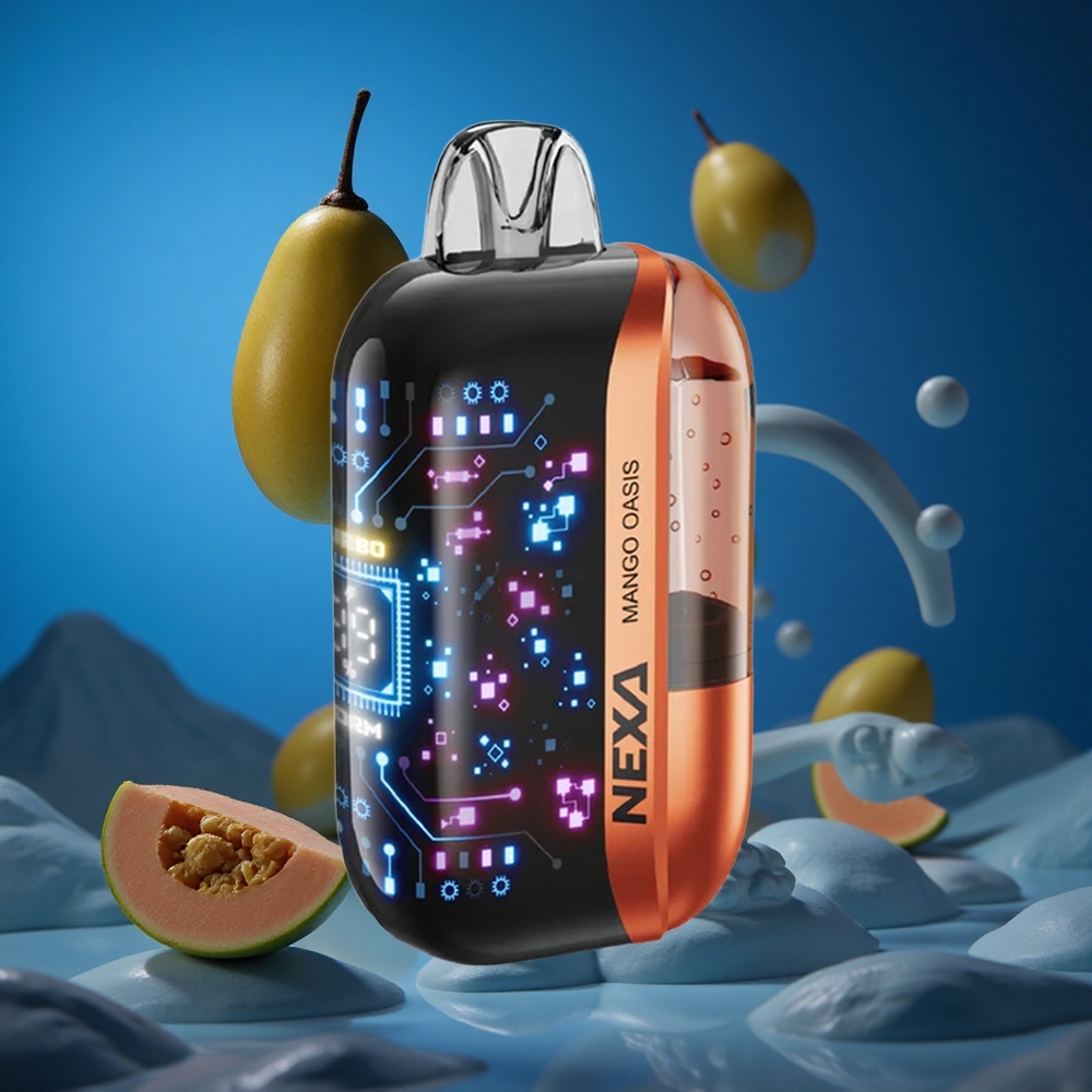 NEXA Ultra 50000 Puffs Za enkratno uporabo Vape Mango Oaza 20ml Slovenija vapes