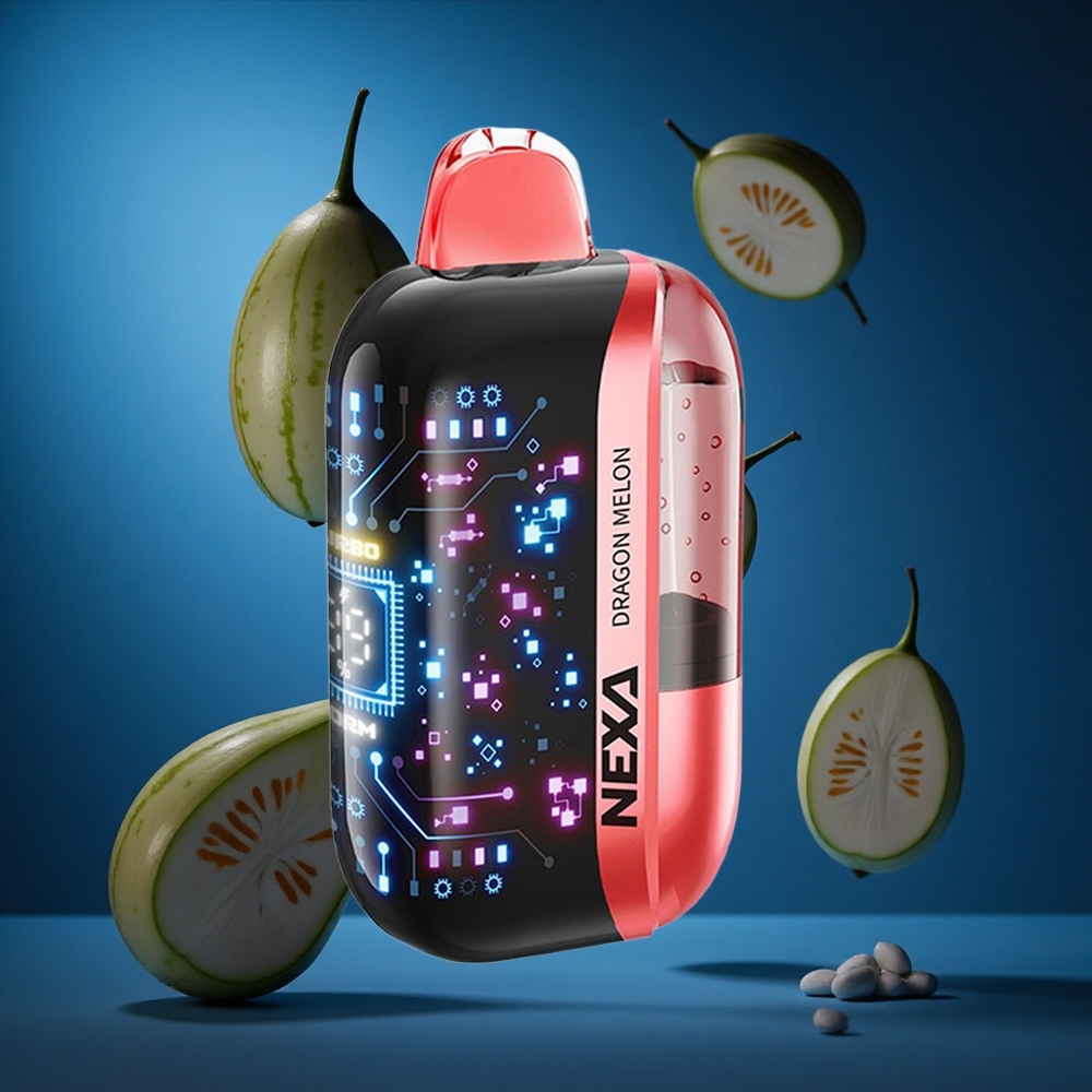 NEXA Ultra 50000 Puffs Za enkratno uporabo Vape Zmaj Melon 20ml Predpolnjen Slovenija vapes