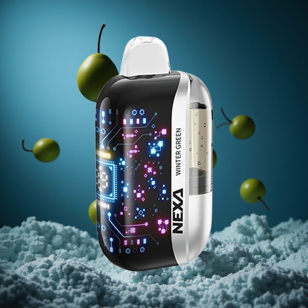 NEXA Ultra 50000 Puffs Zimsko Zelena 20ml Predpolnjeni Kapaciteta Slovenija vapes
