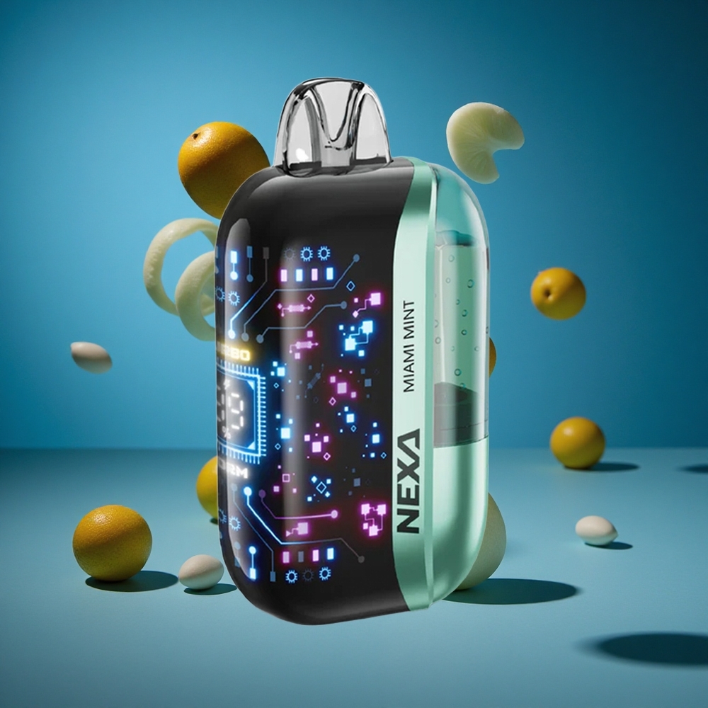 NEXA Ultra 50K Za enkratno uporabo Vape Miami Meta 20ml Prednapolnjena Zmogljivost 50000 Puffs Slovenija vapes