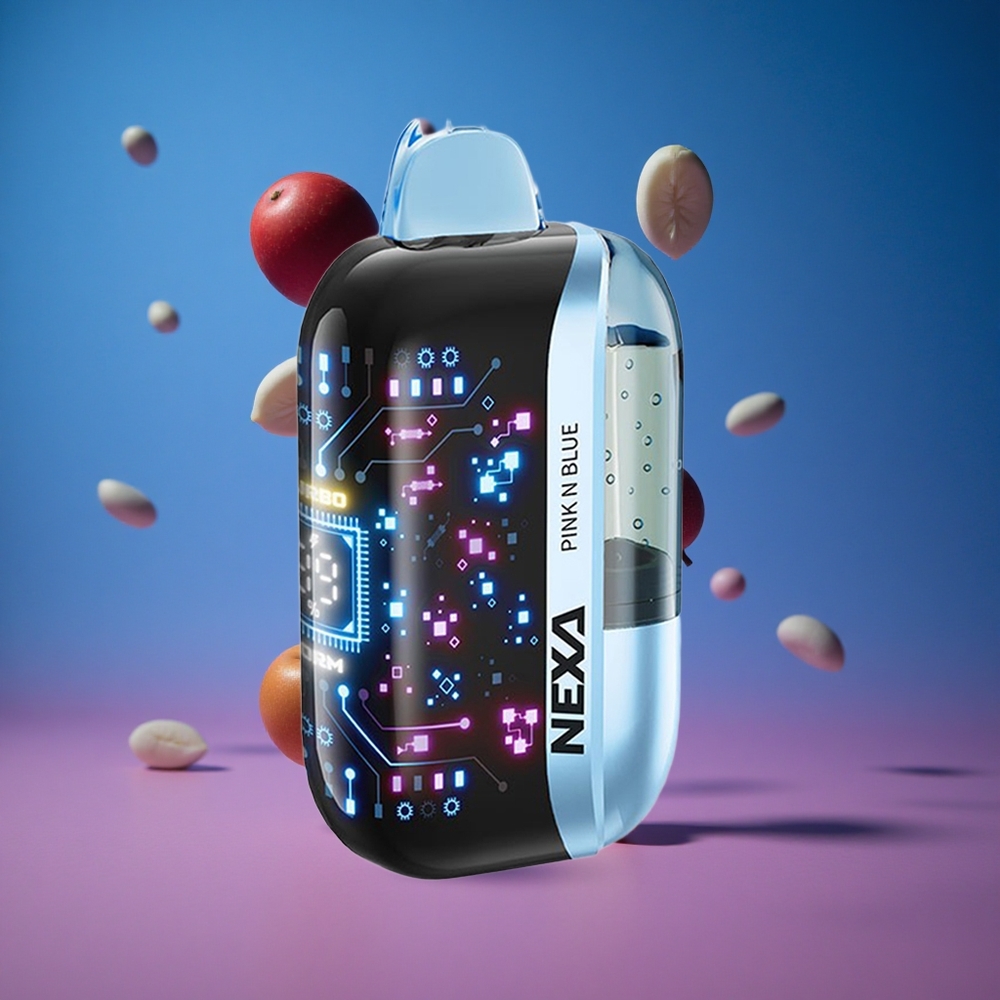 NEXA Ultra 50K Za enkratno uporabo Vape Roza Modra 20ml Napolnjena Zmogljivost Slovenija vapes