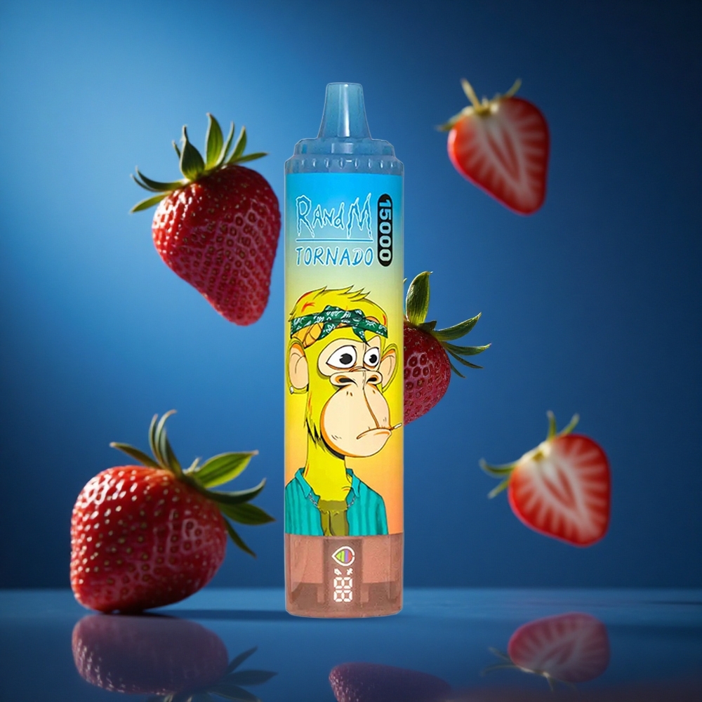 RandM Fumot Tornado 15000 Puffs Jagoda 25ml Slovenija vapes