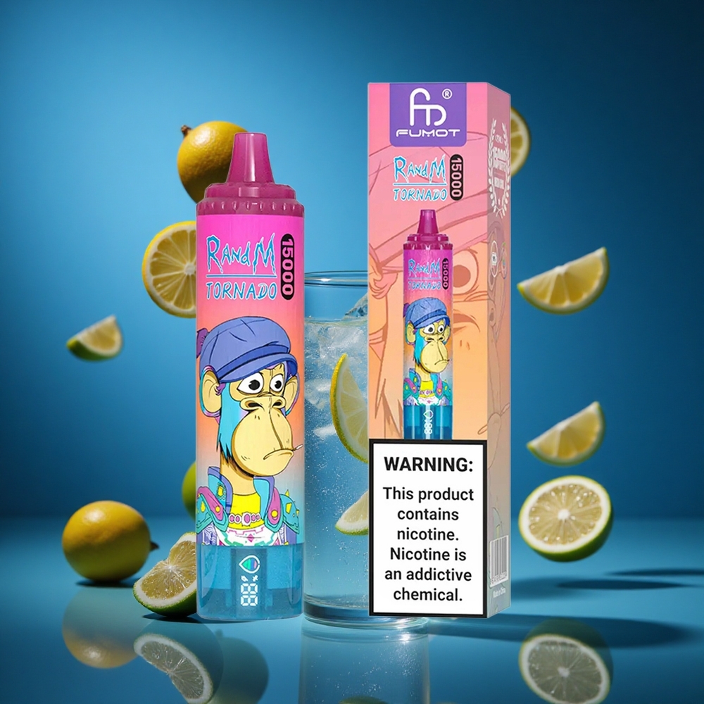 RandM Fumot Tornado 15000 Puffs Limonada 850mAh Slovenija vapes