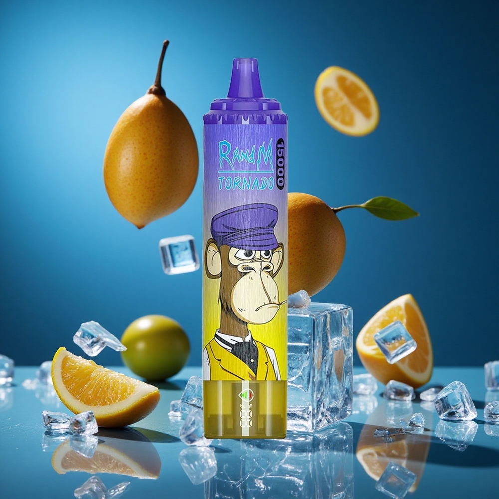 RandM Fumot Tornado 15000 Puffs Mango On Ice (Mango na ledu) 25ml Slovenija vapes