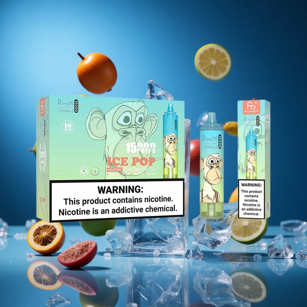 RandM Fumot Tornado 15000 Puffs Slovenia Ledeni Sok Slovenija vapes