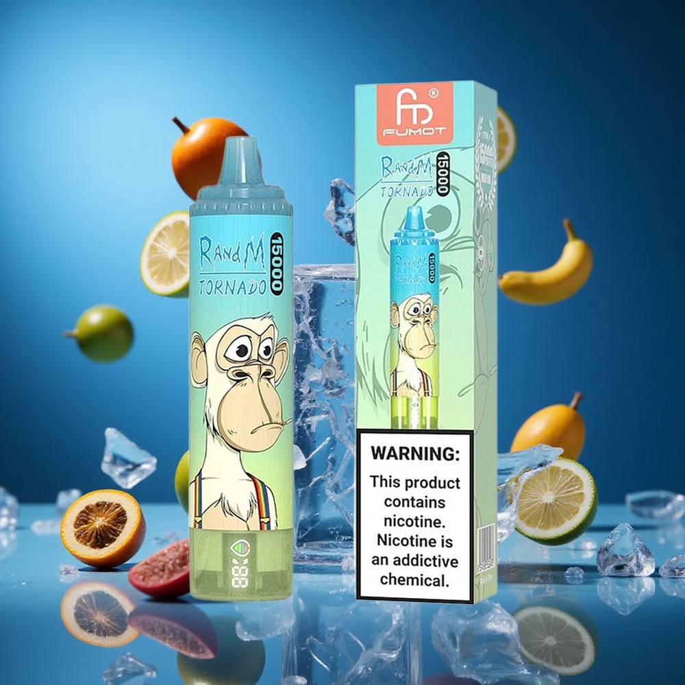 RandM Fumot Tornado 15000 Puffs Slovenia Ledeni Sok Slovenija vapes