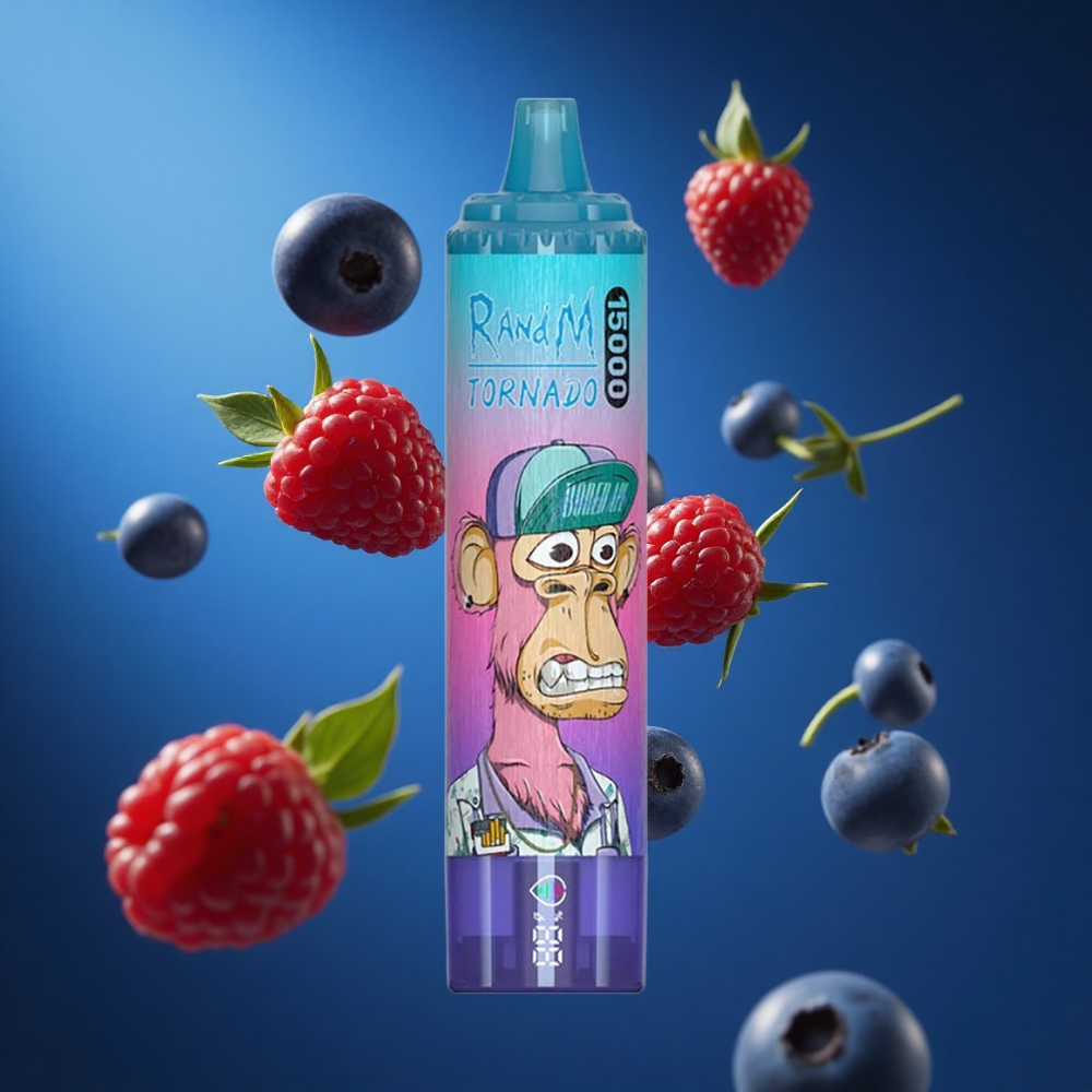 RandM Fumot Tornado 15000 Puffs Za enkratno uporabo Vape Borovnica Malina 25ml Slovenija vapes