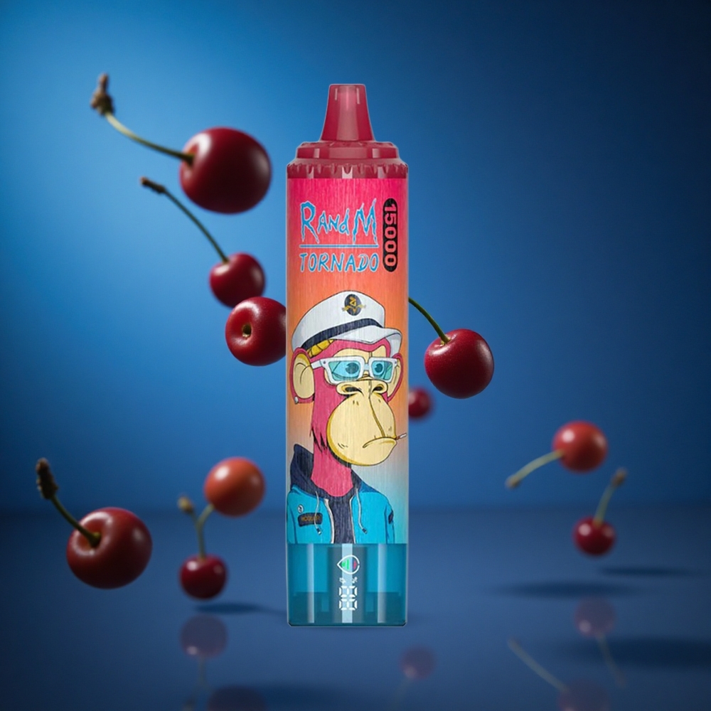 RandM Fumot Tornado 15000 Puffs Za enkratno uporabo Vape Češnja 25ml Slovenija vapes