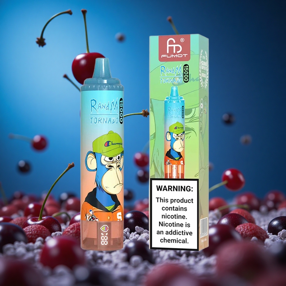 RandM Fumot Tornado 15000 Puffs Češnjeva Kola Slovenija vapes