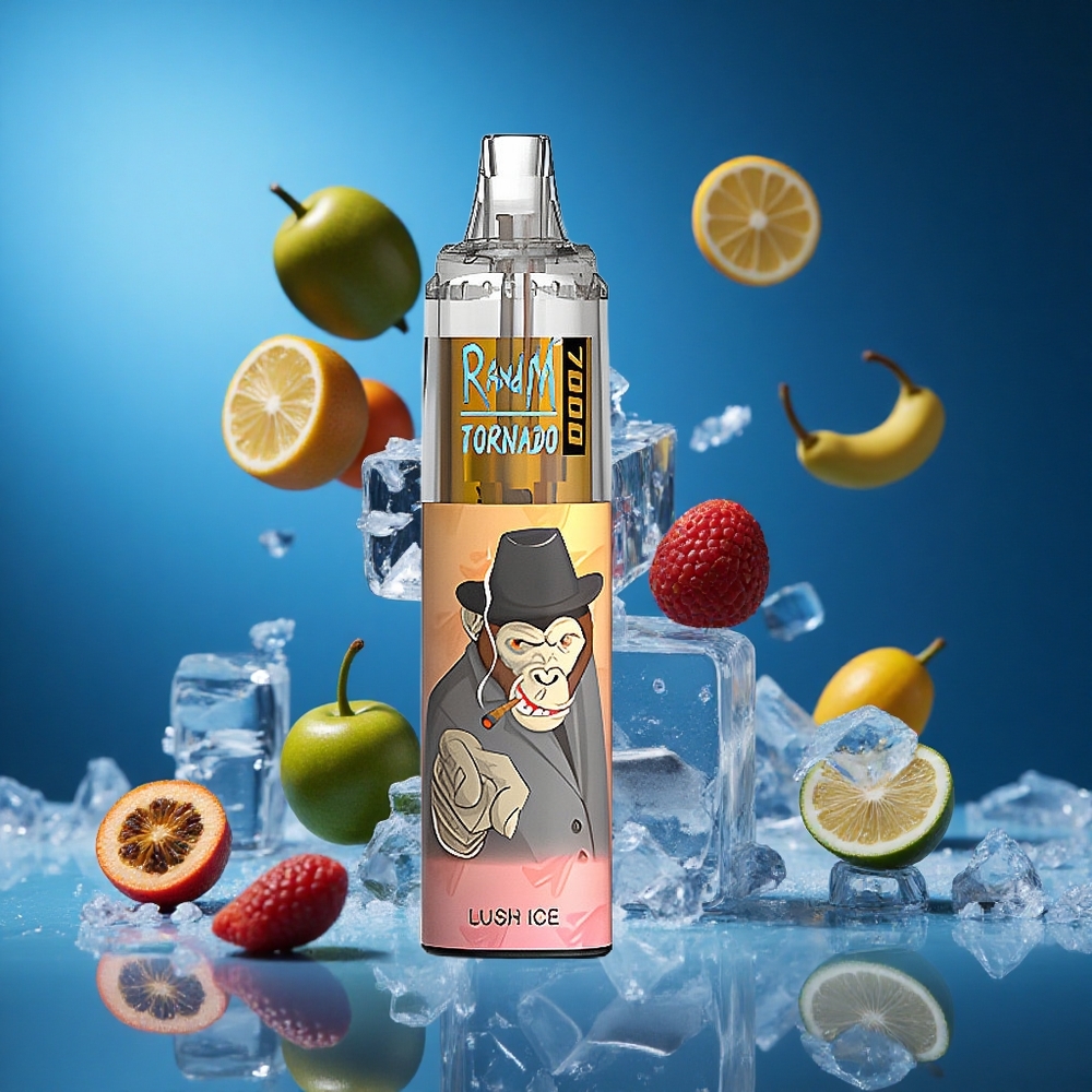 RandM Fumot Tornado 7000 Puffs Dispozabilna Vapa Ledišči Leden Slovenija vapes
