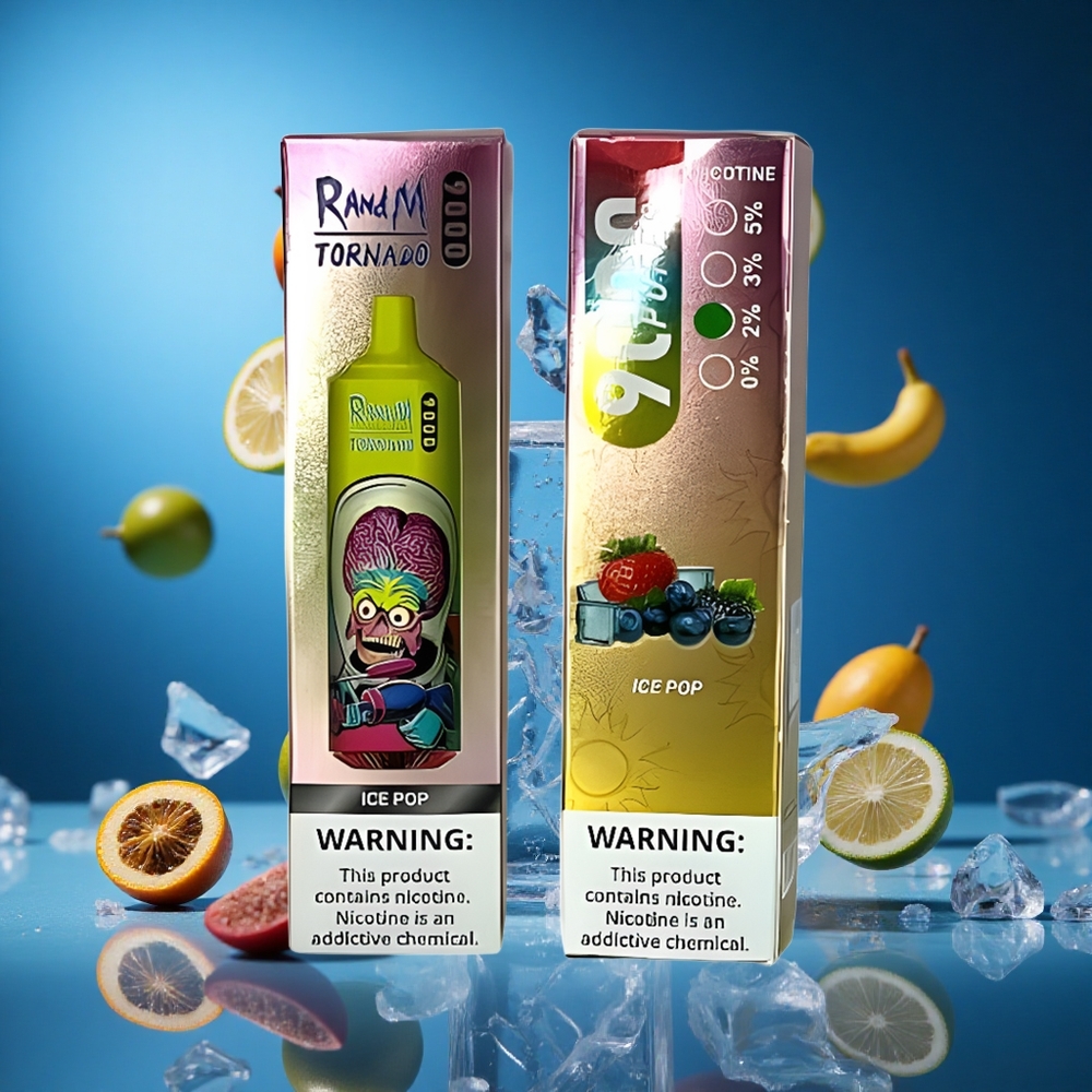 RandM Fumot Tornado 9000 Puffs Ledena Sladoled 18 mL Slovenija vapes
