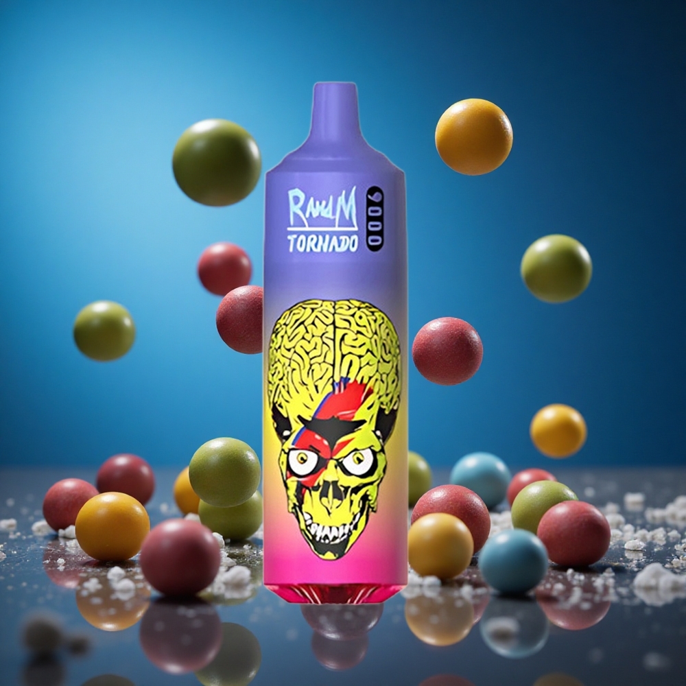 RandM Fumot Tornado 9000 Puffs Različnost Okusov Skittles (54 Različic) Slovenija vapes