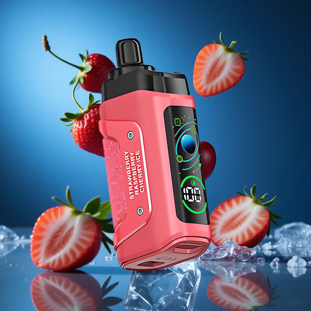 Razz Bar 45000 Puffs Za enkratno uporabo Vape Jagoda Češnja Led Slovenija vapes