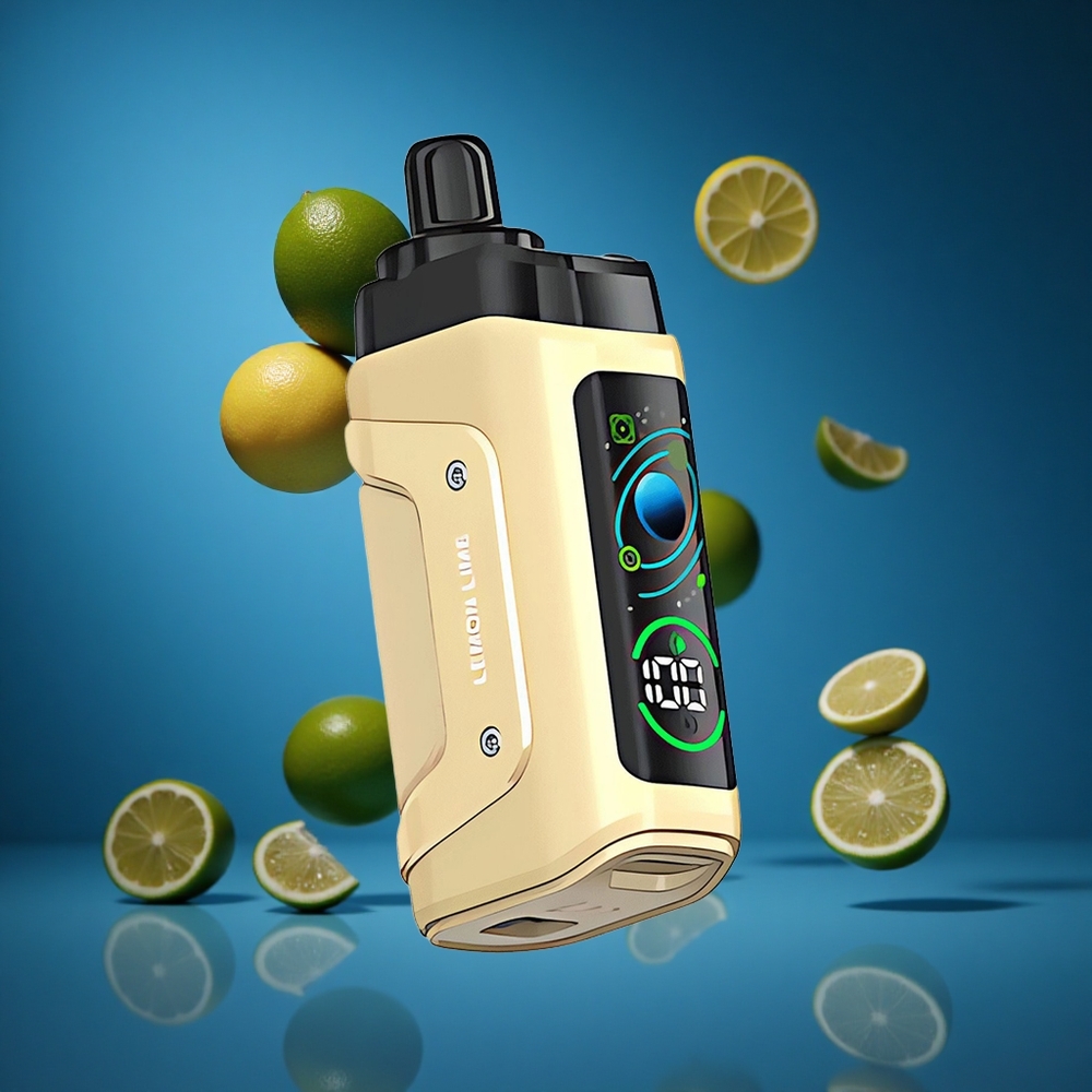 Razz Bar 45000 Puffs Za enkratno uporabo Vape Limona-Limeta in Malina z nastavljivim pretokom zraka Slovenija vapes