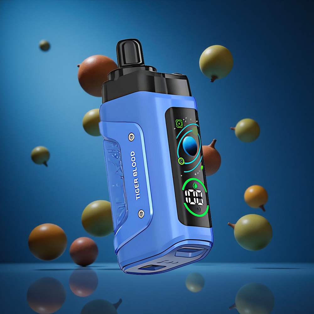 Razz Bar 45000 Puffs Za enkratno uporabo Vape Tigerjeva Kri Nastavljiv Pretok Zraka Slovenija vapes