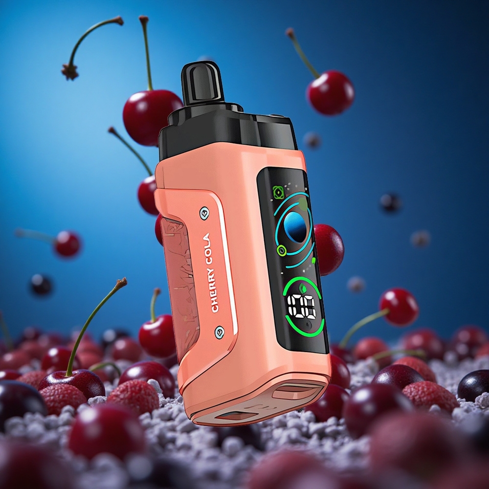 Razz Bar 45000 Puffs Za enkratno uporabo Vape Češnjeva Kola & Malina Slovenija vapes