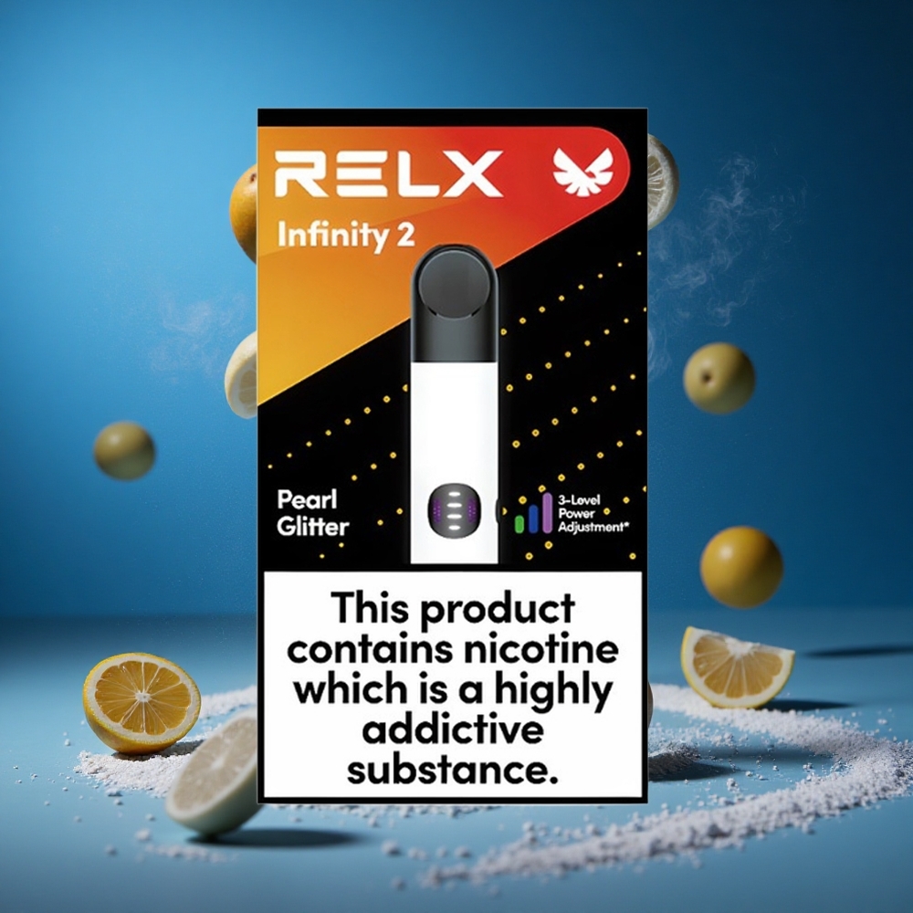RELX Infinity 2 600-650 Puffs Pearl Powder Perla Slovenija vapes