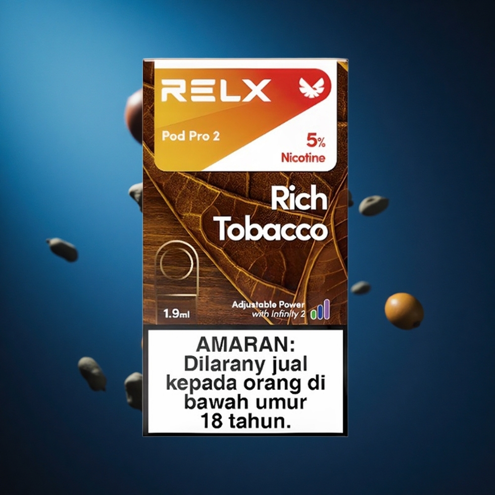 RELX Pod Pro 2 600 Puffs Bogati tobak Slovenija vapes