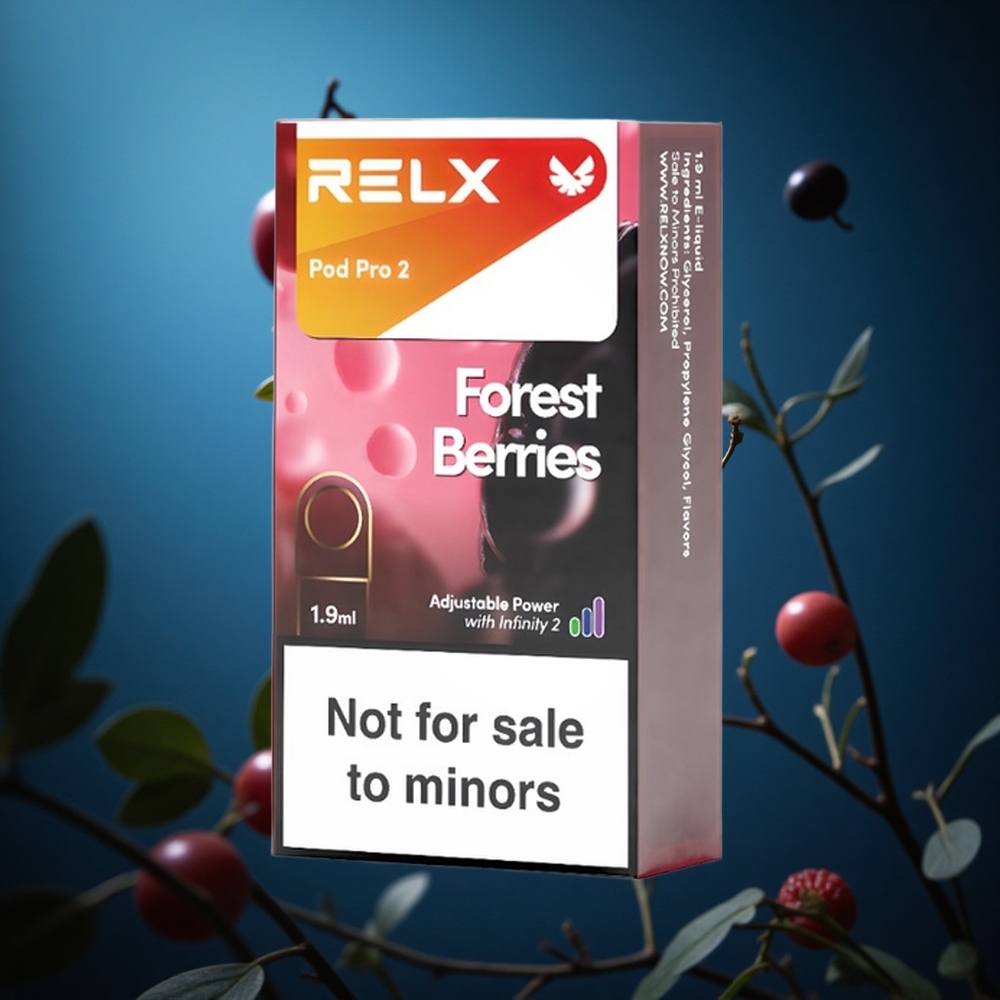 RELX Pod Pro 2 600 Puffs Gozdne jagode 0 % Nikotina Slovenija vapes